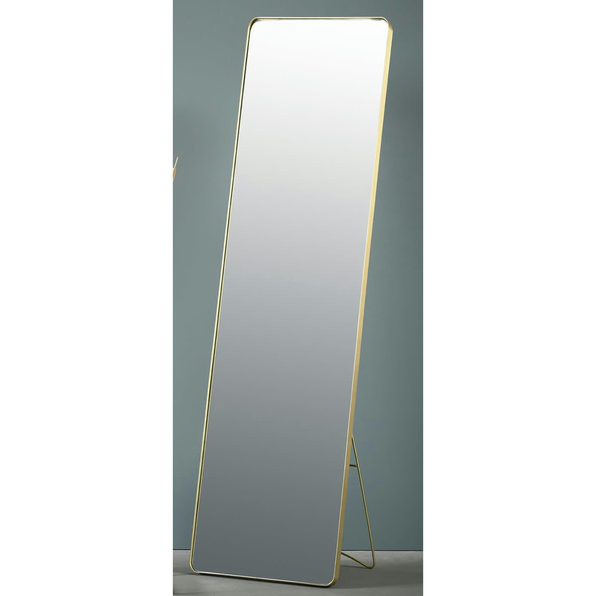 LIVING - Miroir en fer or