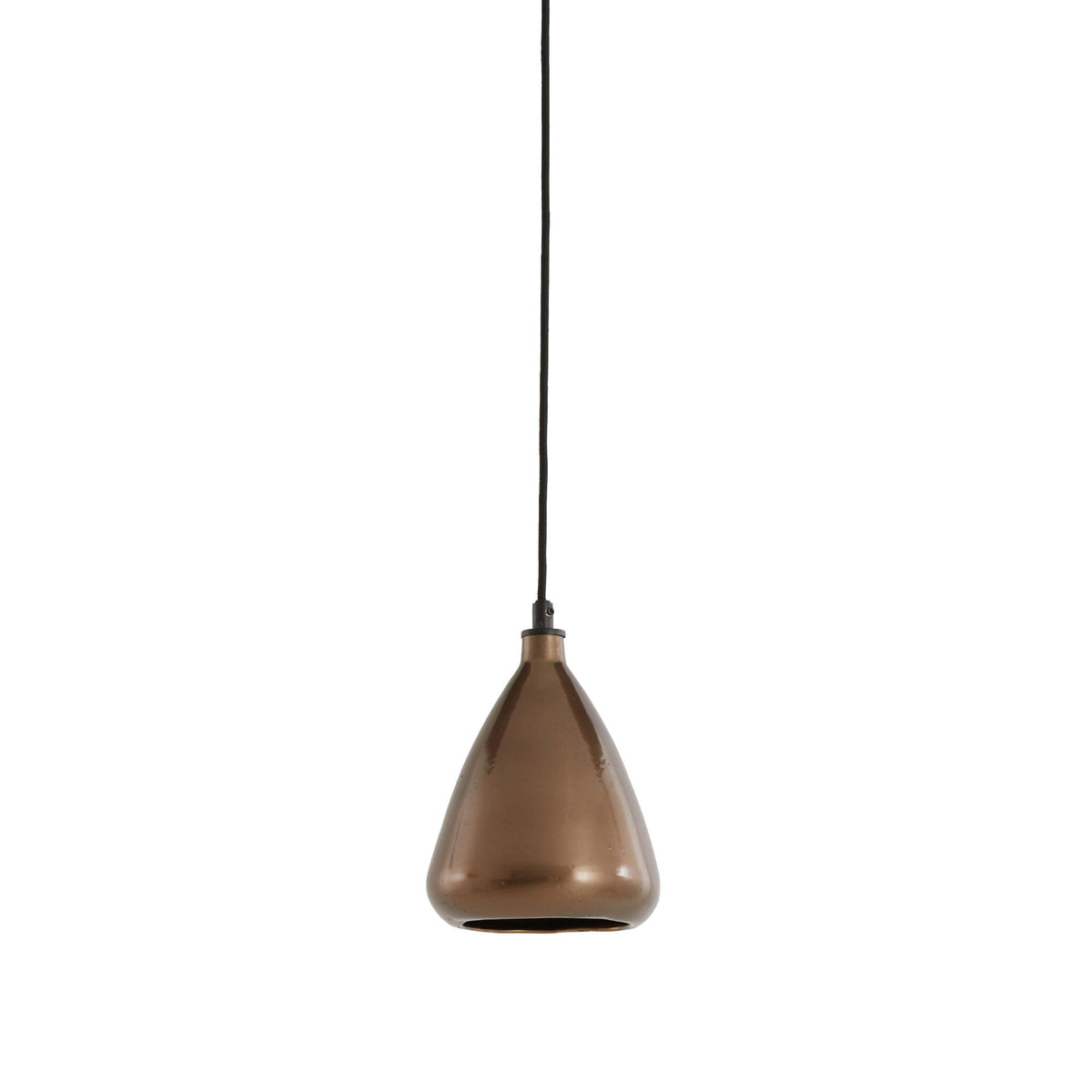 Light & Living hanglamp Desi - brons - Ø18cm