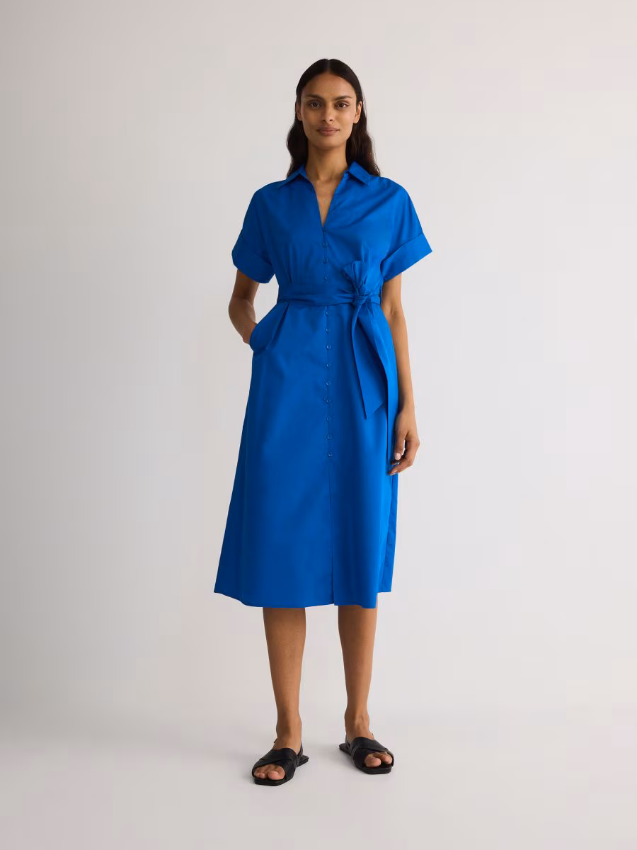 Midi Shirt Dress