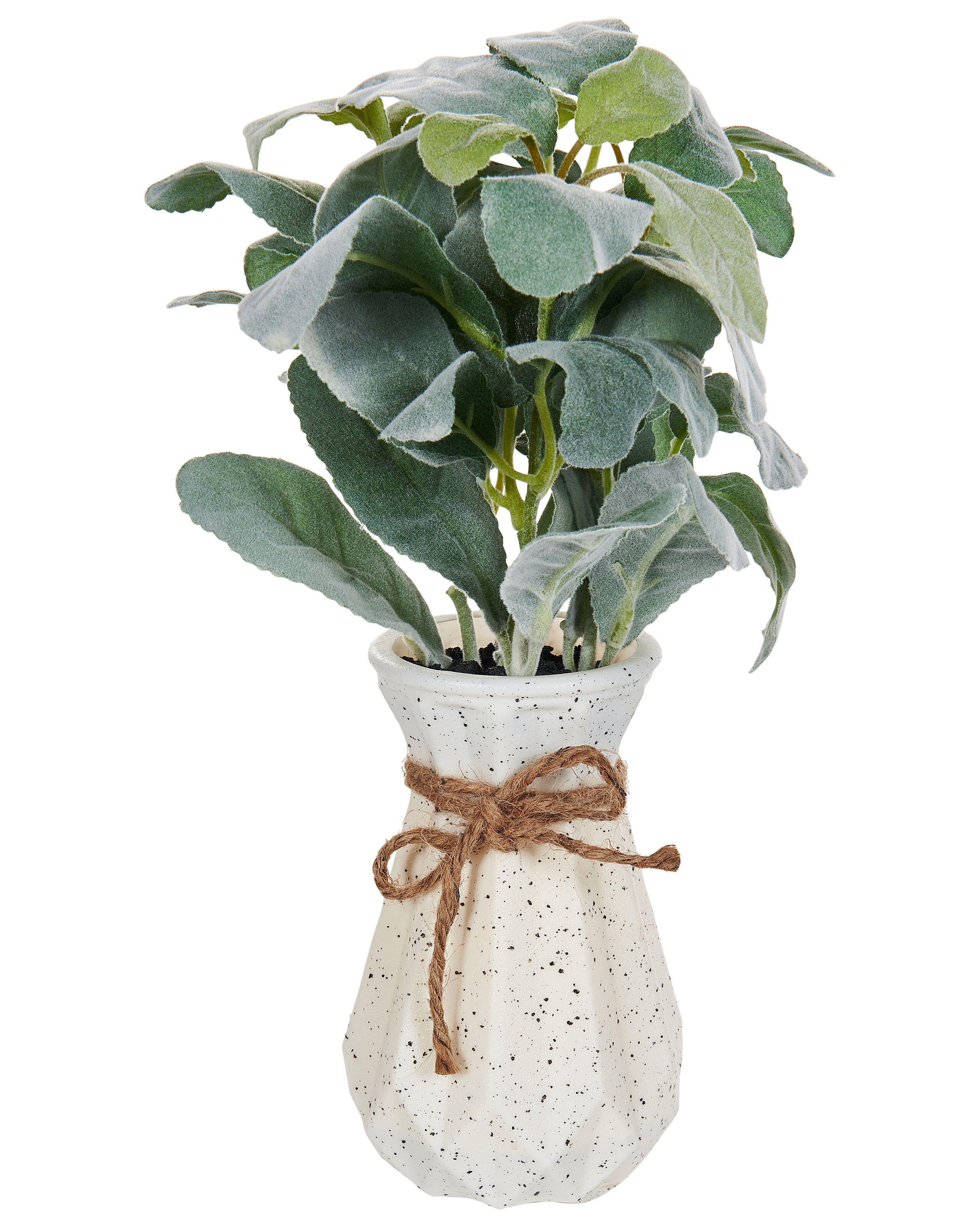 Sztuczna roślina czyściec wełnisty w doniczce 30 cm