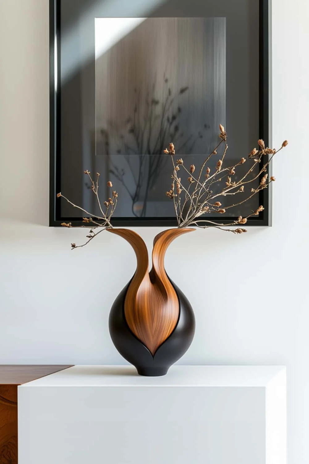Vase Wood Sculpture #WG035