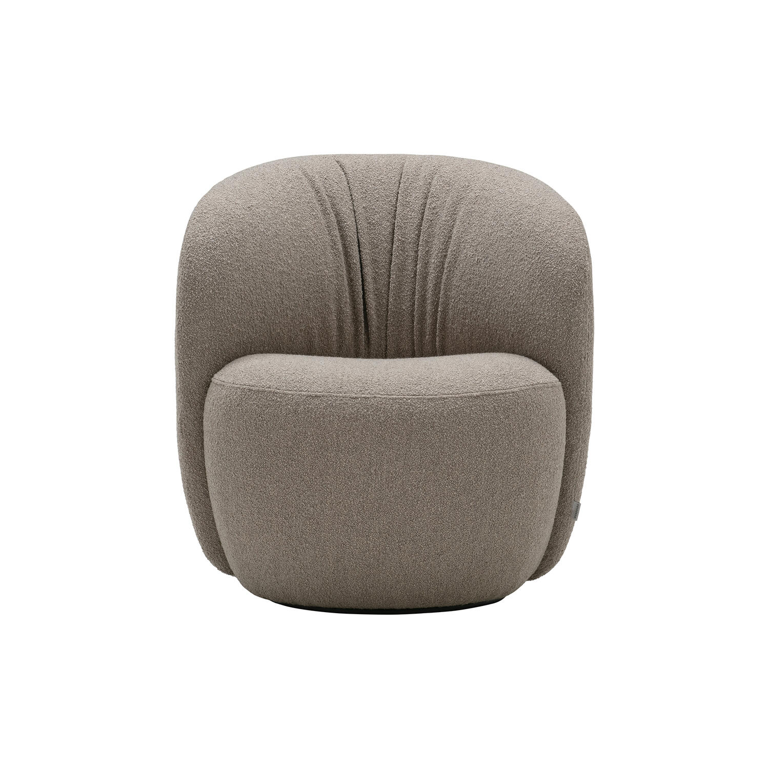 Ovata Small Swivel Chair, cuddle col. 04