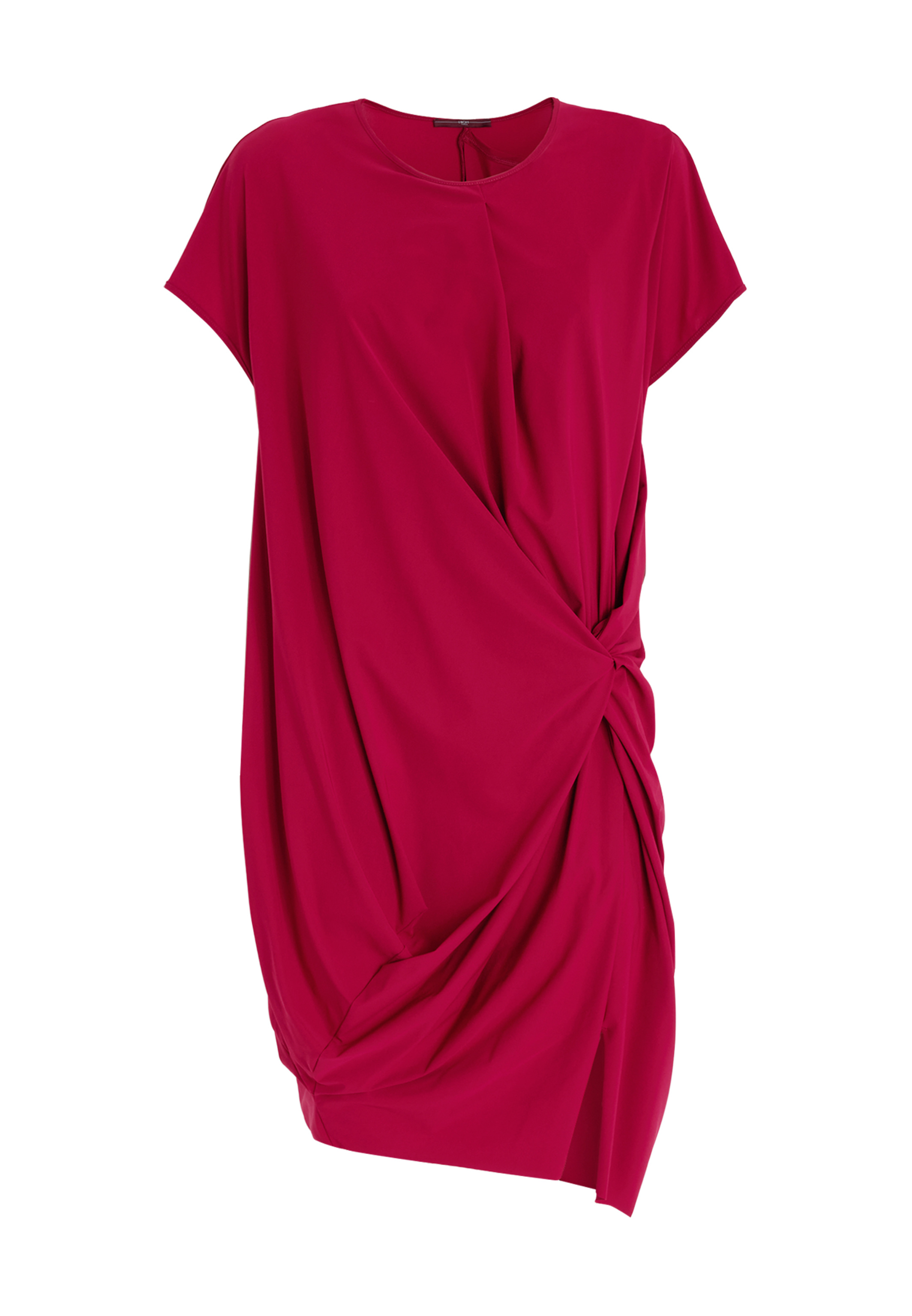 HIGH Kleid DELIGHFUL - Runder Ausschnitt. Kurze Flügelärmel. Seitliche Schleife