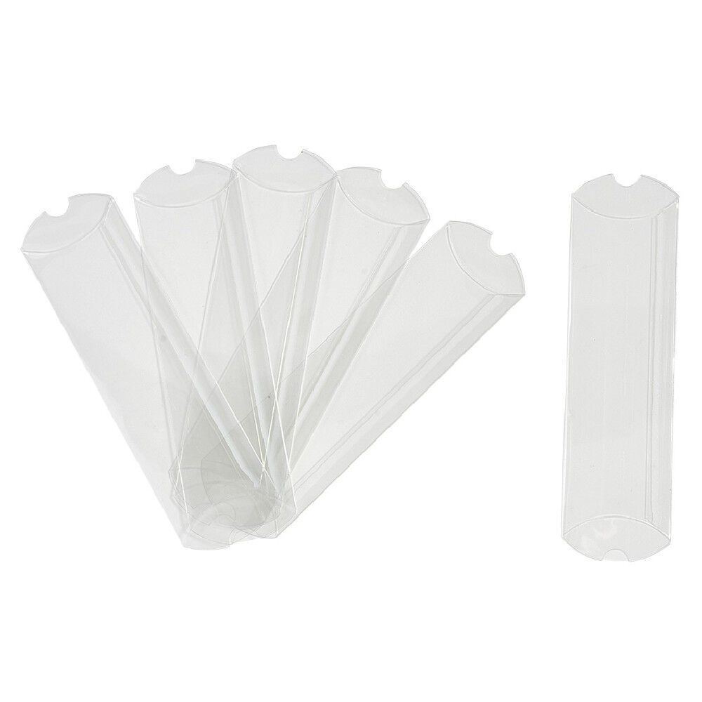 étui pour dragées en pvc x 6