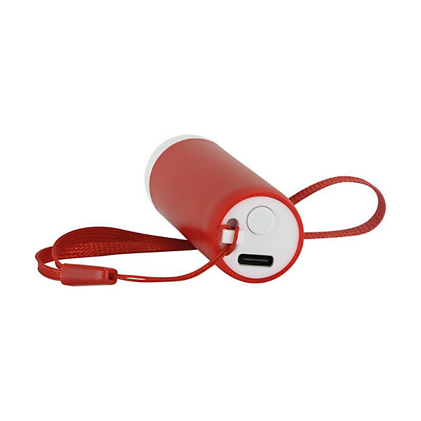 Lampe Torche Porte-clé Rechargeable Rouge 1W 6h Autonomie - SILAMP