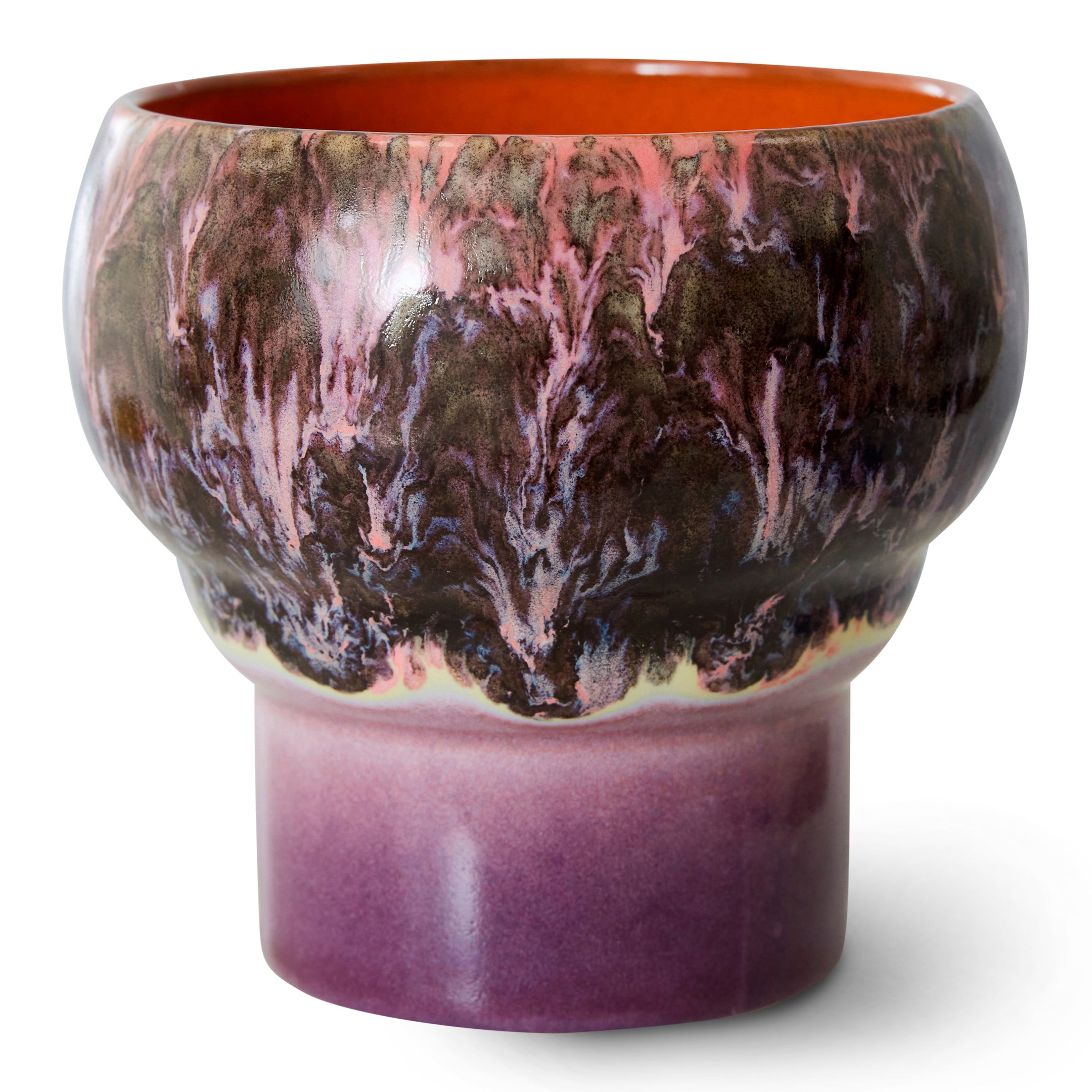 HKliving 70's Ceramics Lungo Mok 0,24 L - Set van 2 - Merge