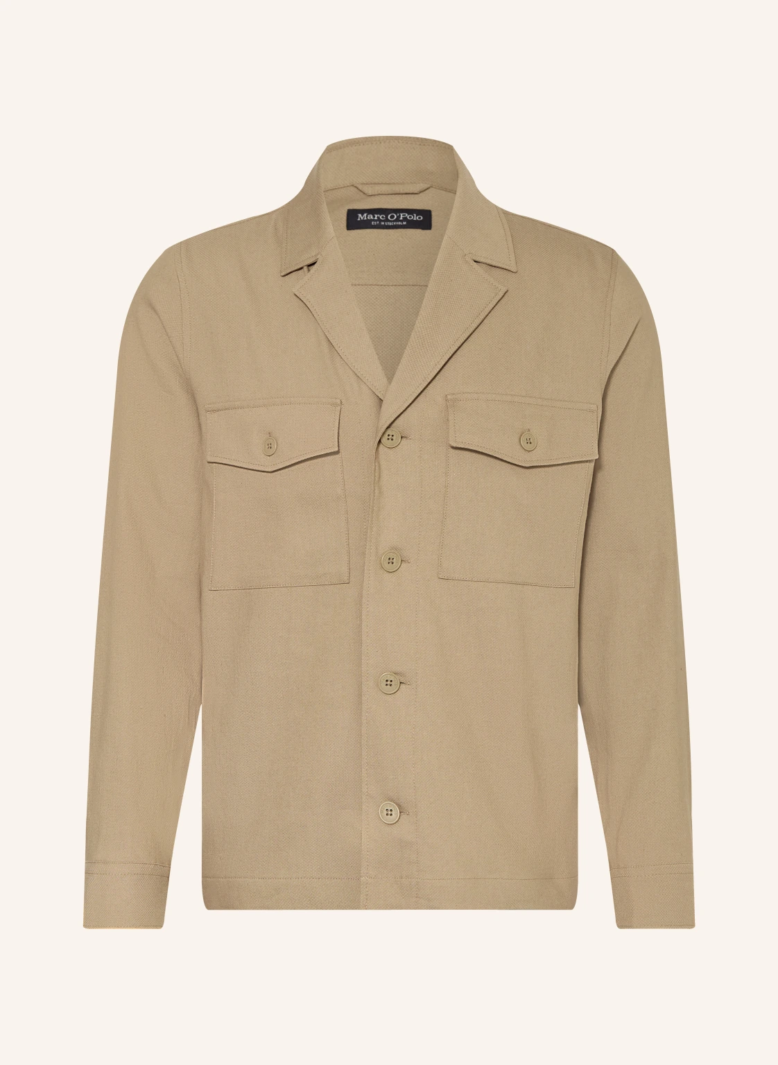 Marc O'Polo Overshirt mit Leinen