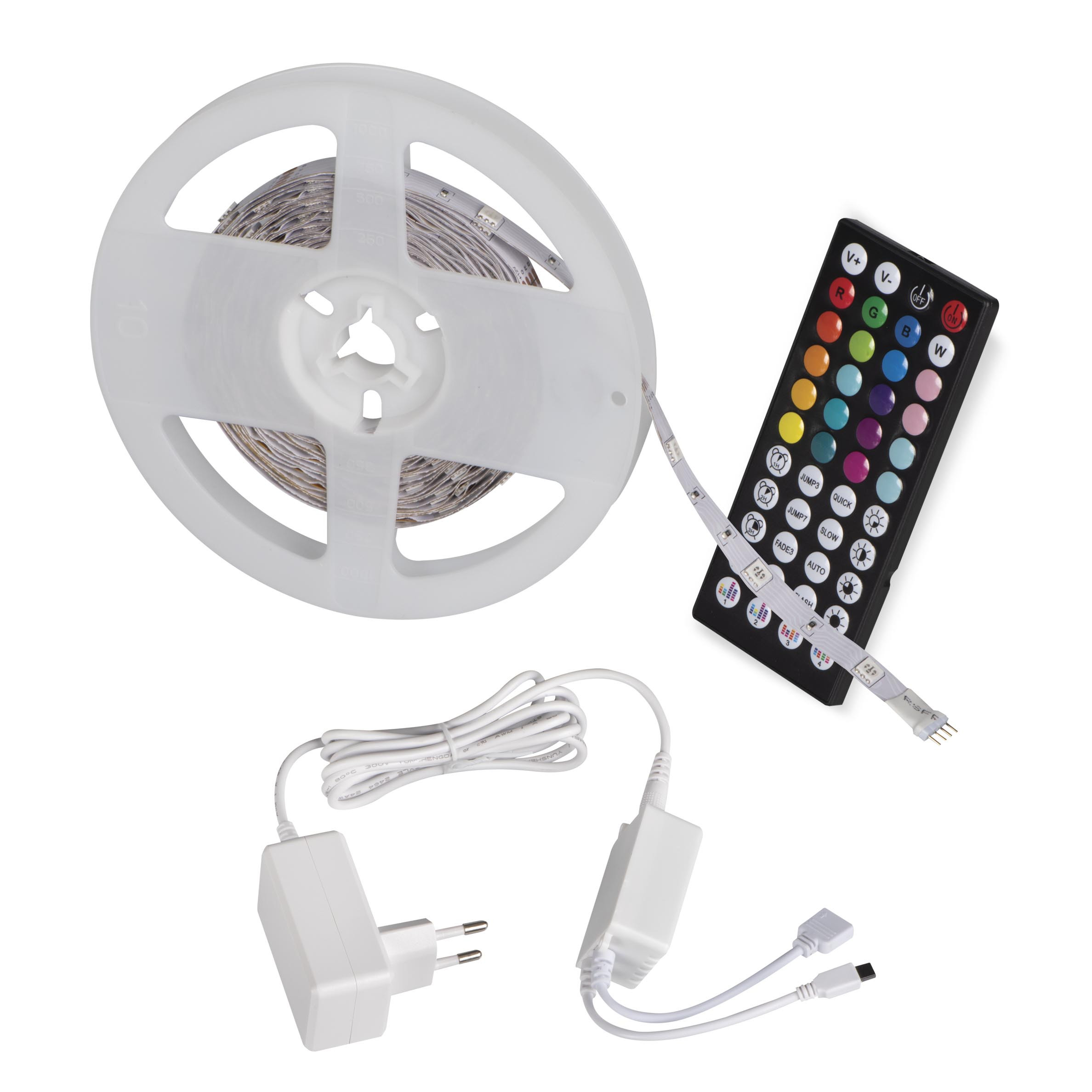 Taśma LED LL LED 5M SET RGB 66811 LightLogic Bluetooth aplikacja pilot 1