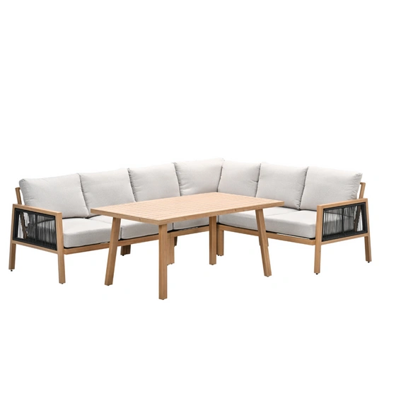 Dining-Lounge »Decala«, 4-teilig, braun, winterfest