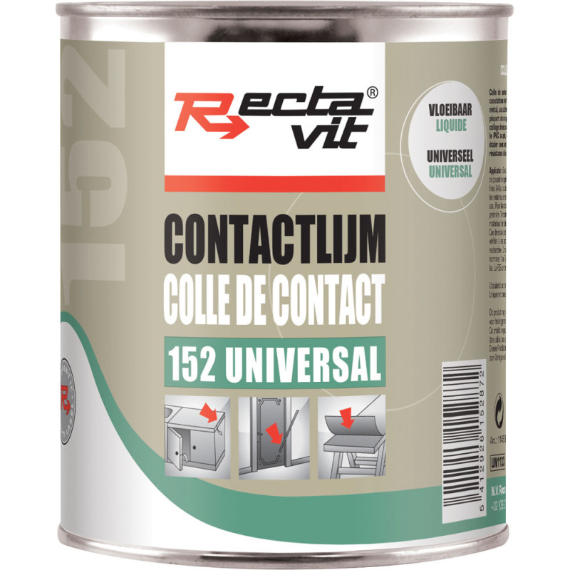 Colle de contact 152 Universal Liquide 0,75 L RECTAVIT