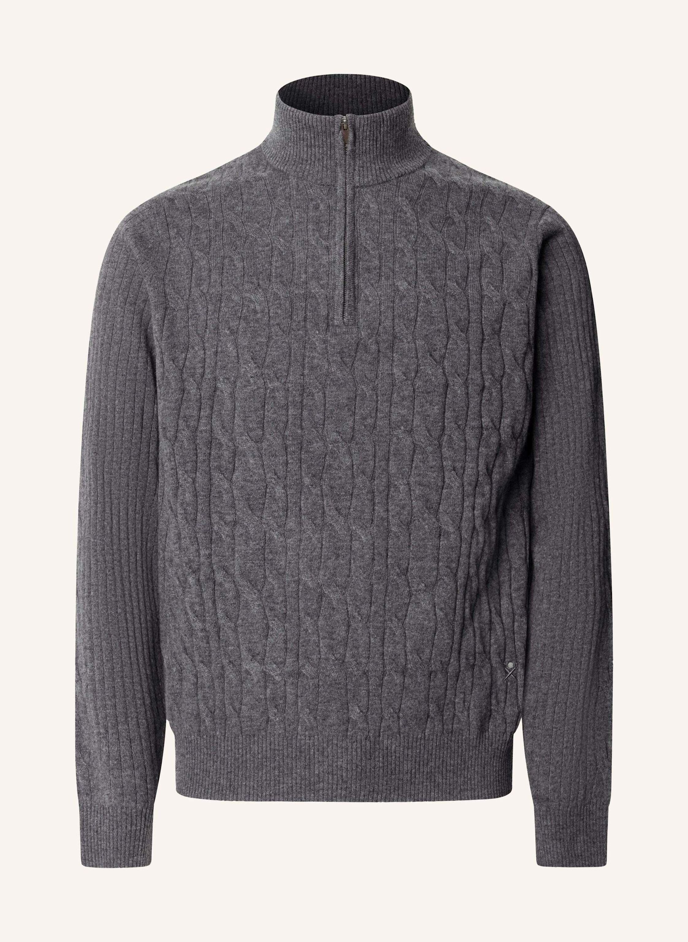 HACKETT LONDON Pullover LAMBSWOOL CABLE HZIP