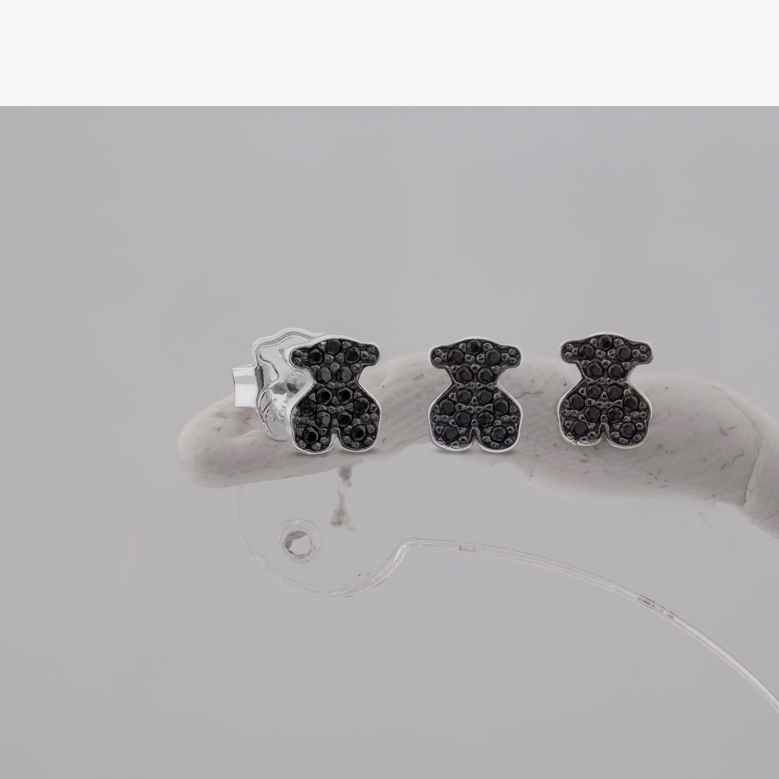 Pendientes de plata con espinela Motif