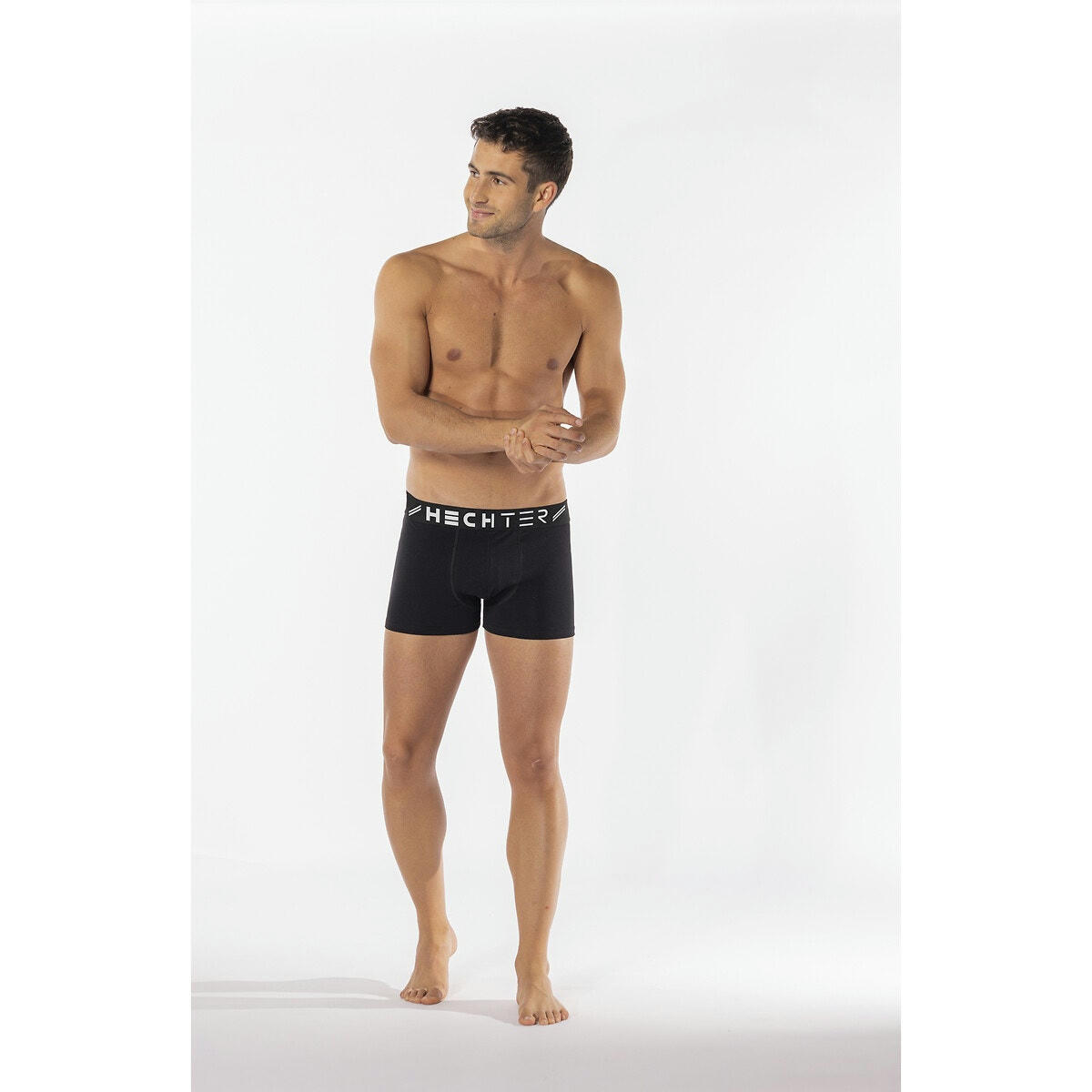 Lot de 2 boxers unis
