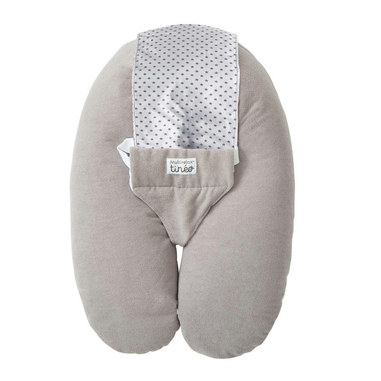 - Coussin de maternité Multirelax éponge gris/étoiles