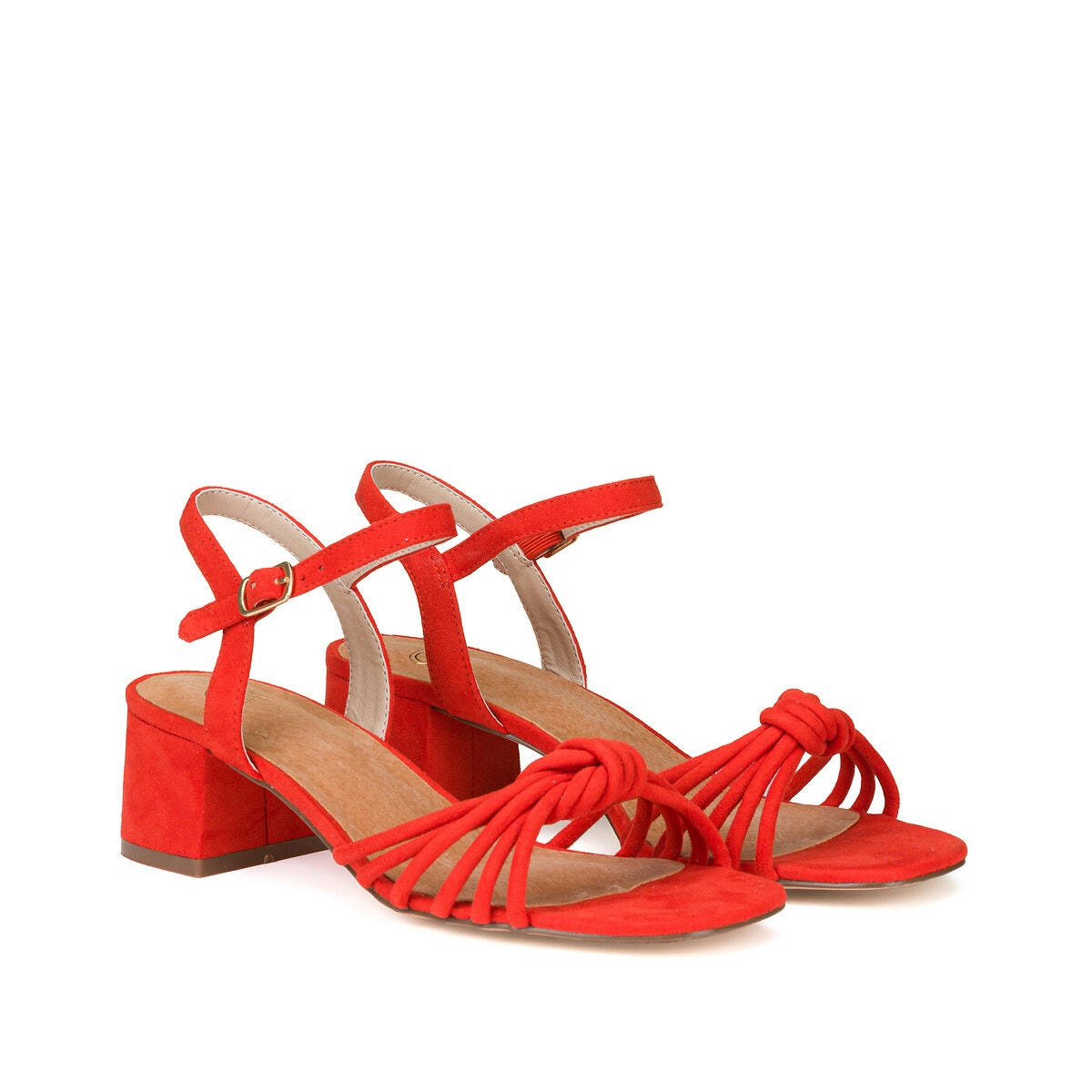 Sandales talon large
