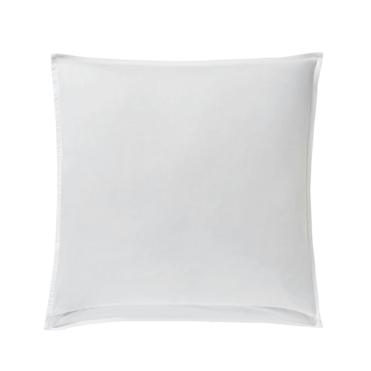GRAND HOTEL - Taie d'oreiller carrée en satin blanc 65x65