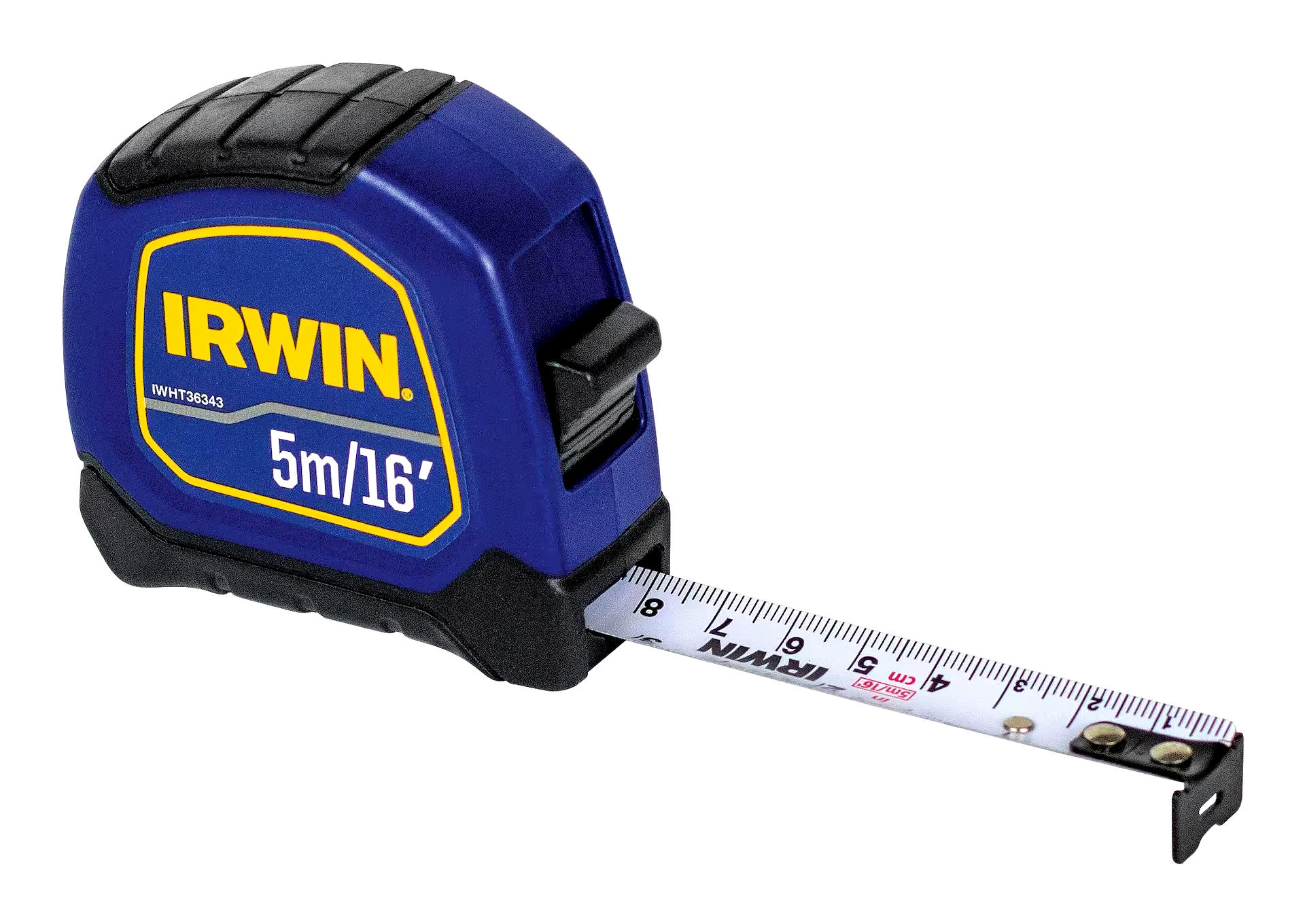 IRWIN IWHT36343 Bi-Material Tape Measure, 16-ft