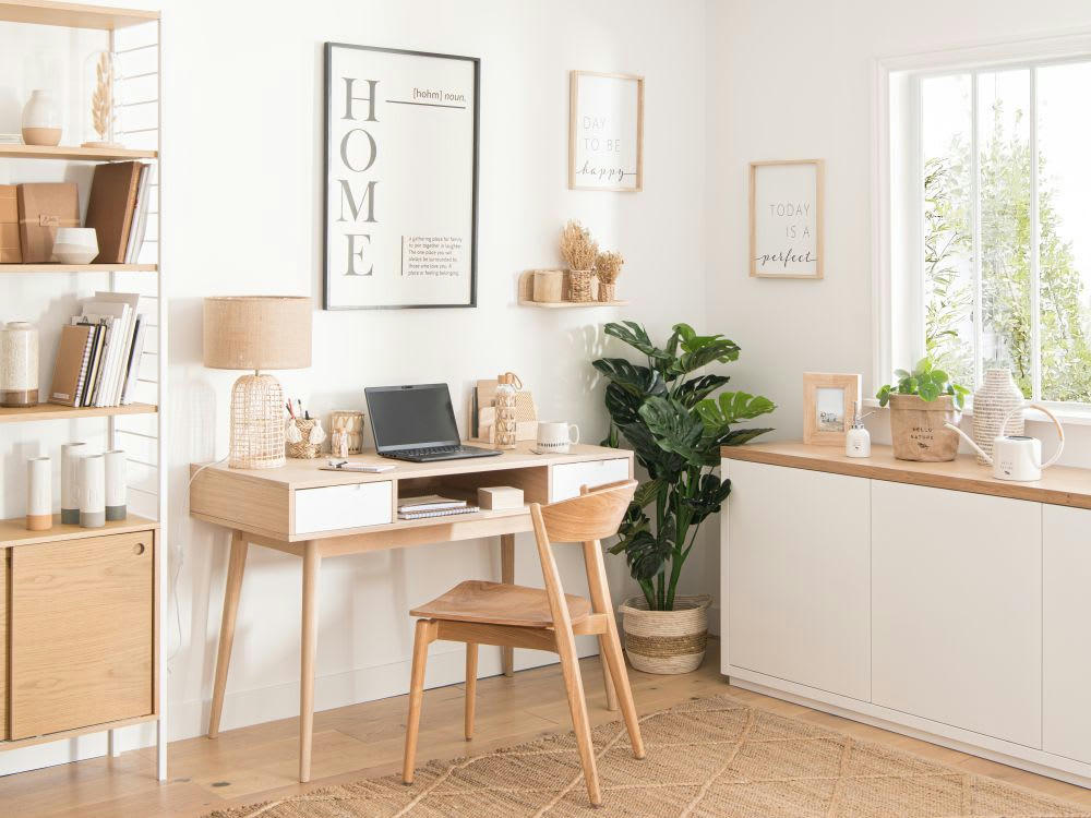 Fjord - Bureau vintage 2 tiroirs