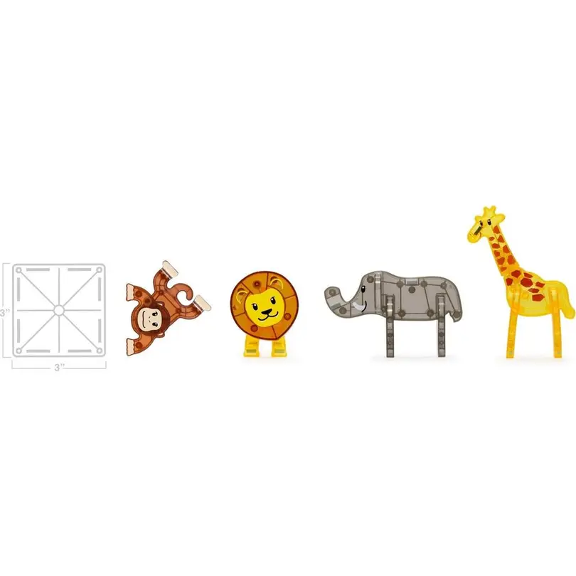 Bausatz 25-teilig Safari-Tiere