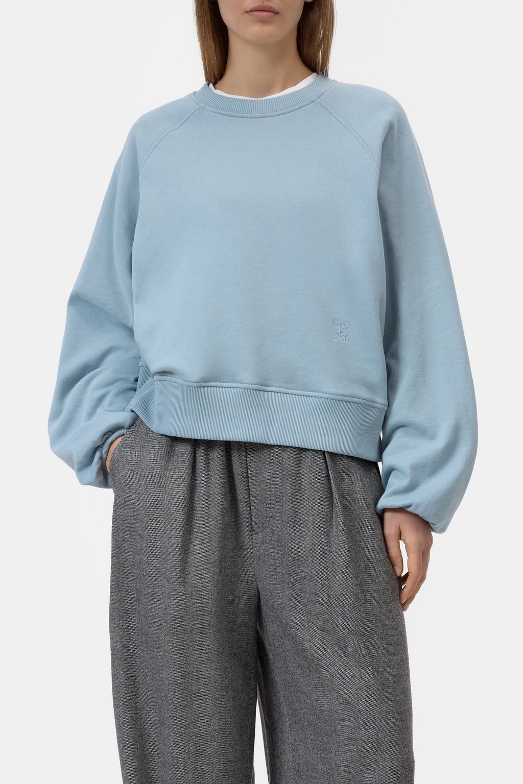 Raglan-Sweatshirt aus Bio-Baumwolle