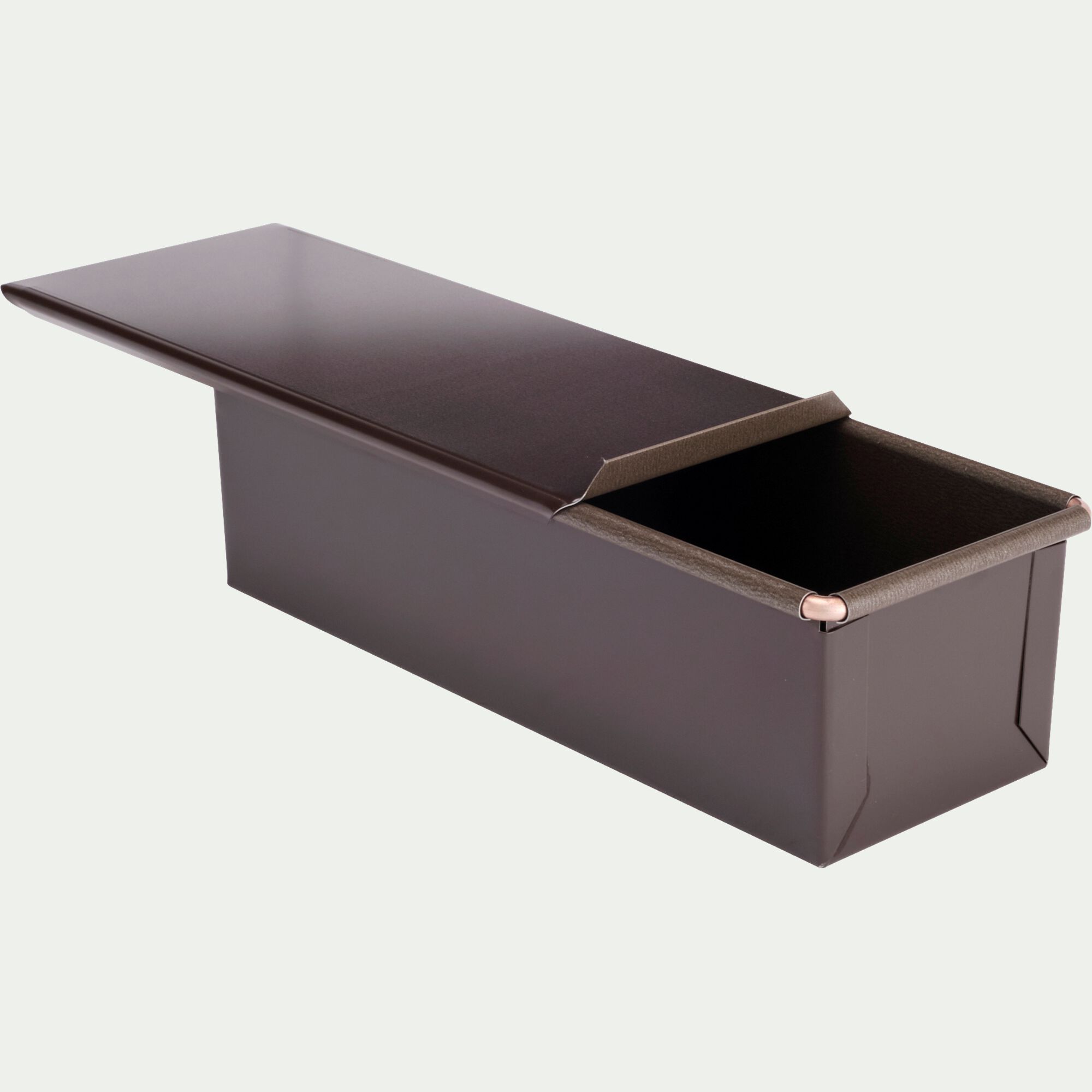GOBEL - Moule à pain de mie en acier 9,3x25cm - marron