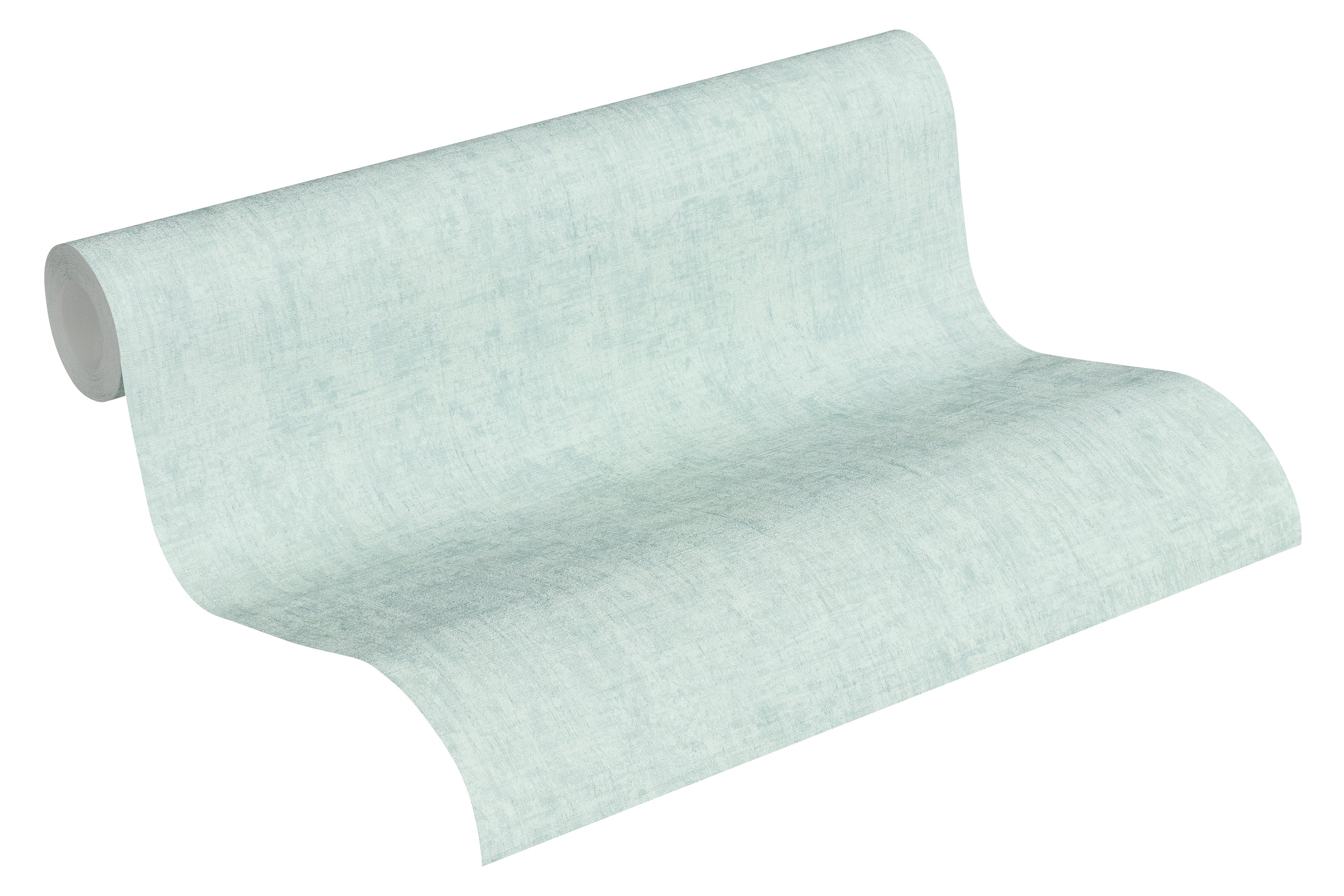 A.S. Création behang geschilderd effect blauw grijs - 53 cm x 10.05 m - AS-373345