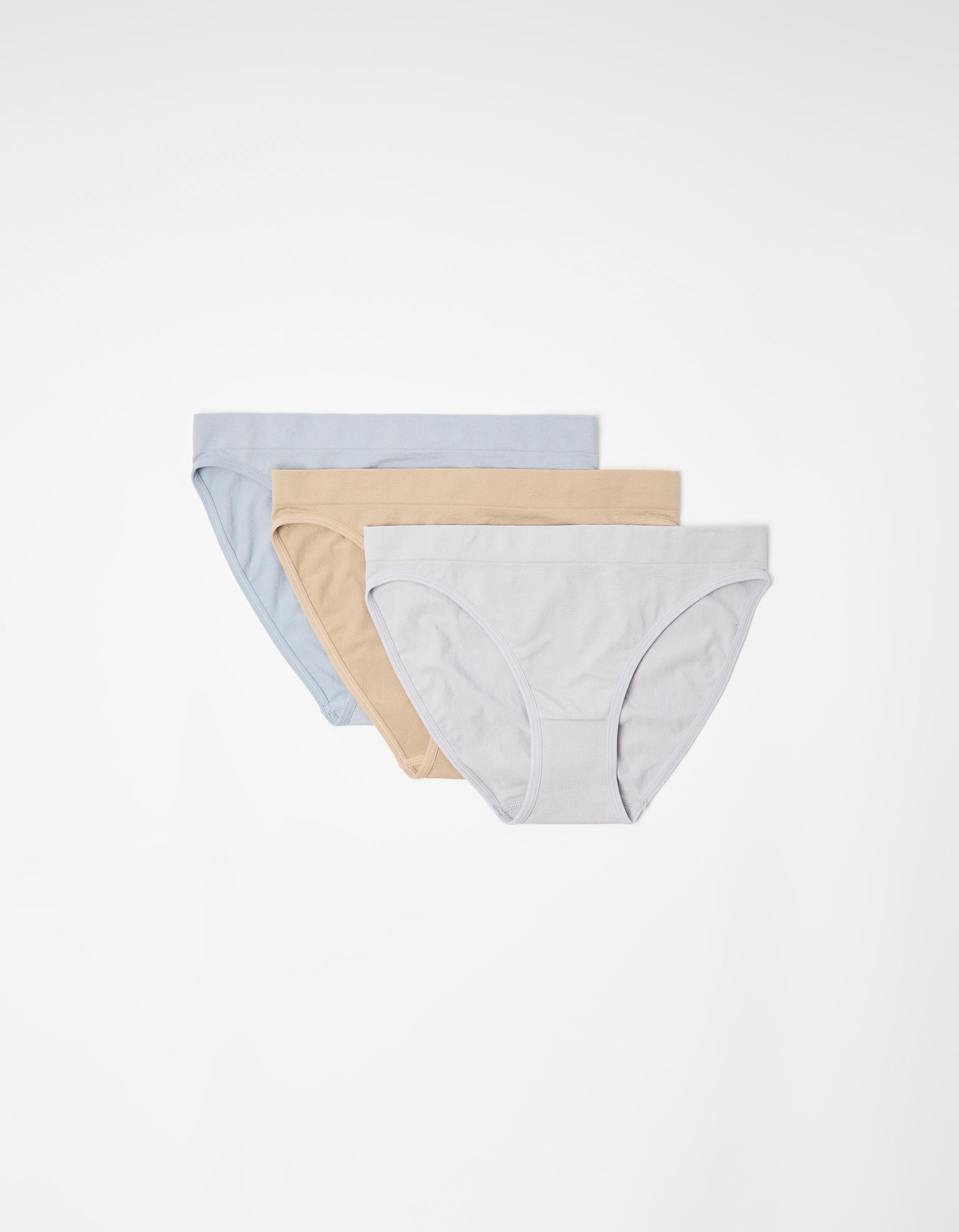 Pack 3 Cuecas Brief, Mulher, Multicor
