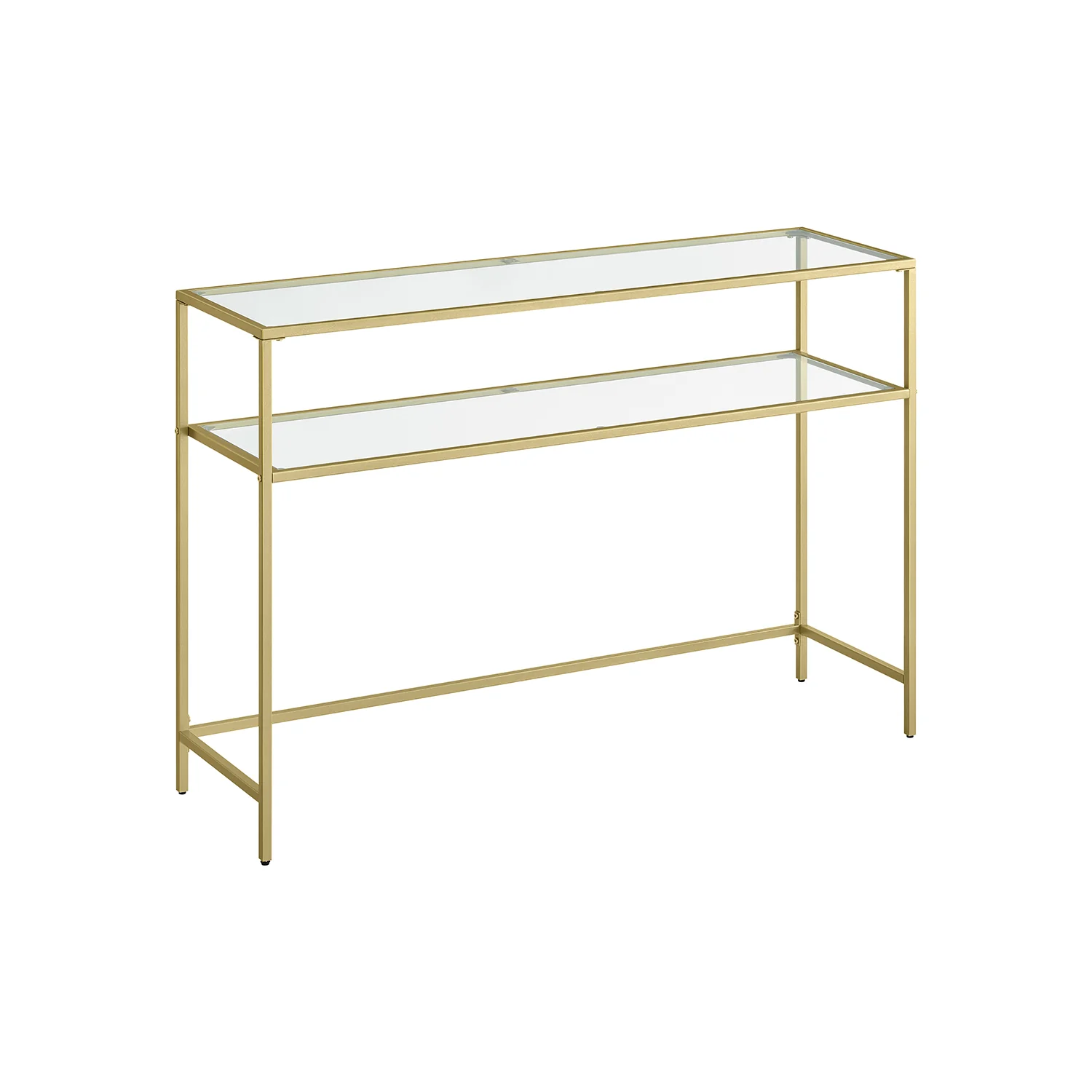 Table console en verre
