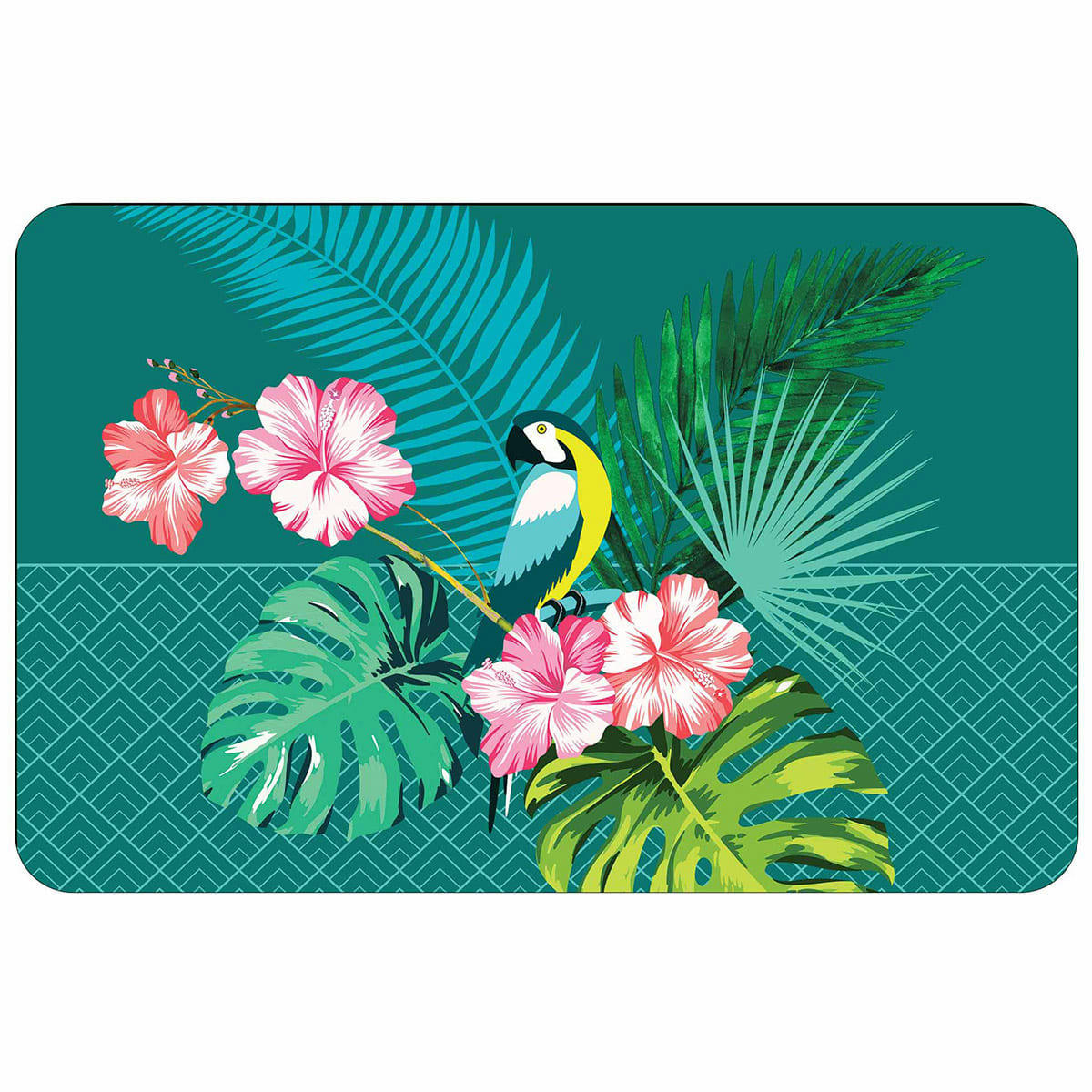 - Set de table aux impressions tropicales
