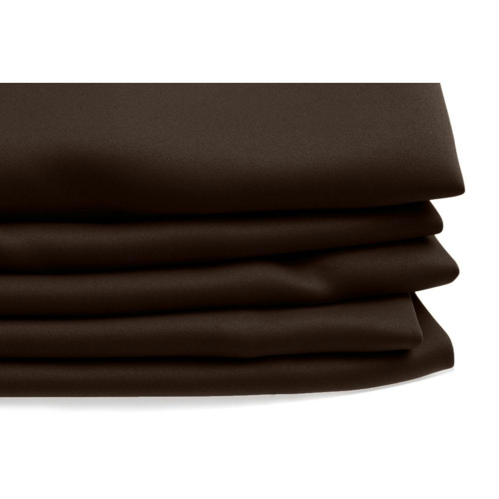 - Rideau thermique occultant marron 140x260