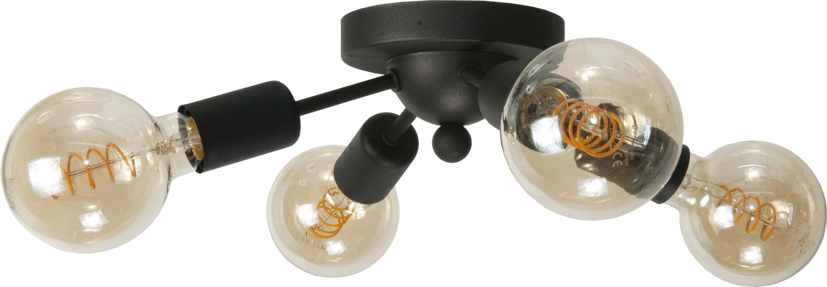 Lampa sufitowa EDYLIT loft 4xE27 MORGANA 13-151