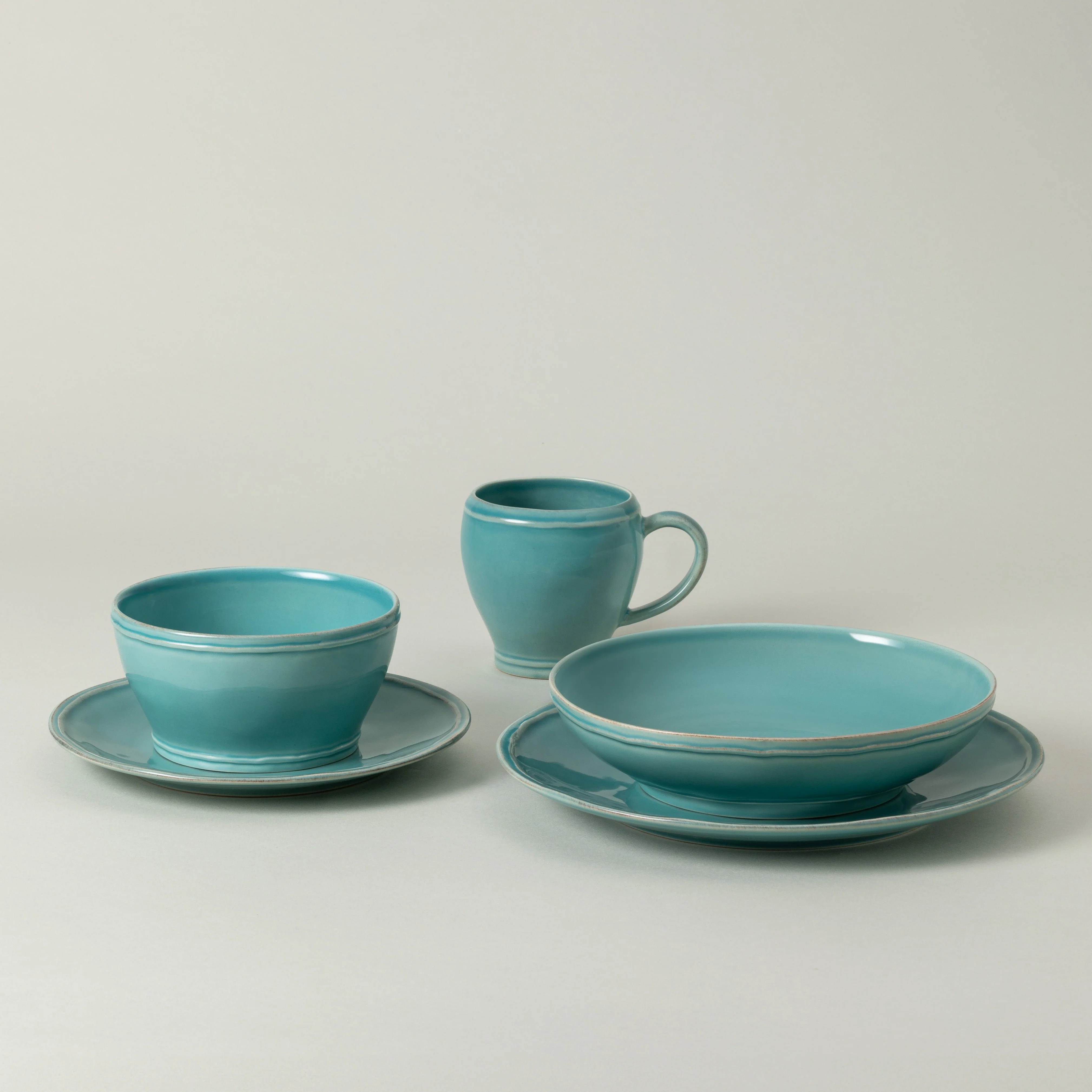 5-Piece Dinnerware Set Fontana, Casafina by COSTA NOVA
