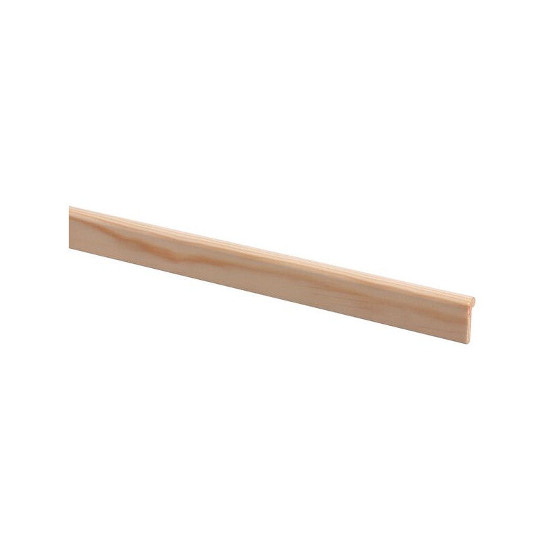 Moulure hockey en pin 270 x 2,7 x 0,9 cm