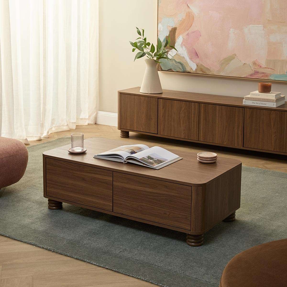 Ziggy Coffee Table - Walnut
