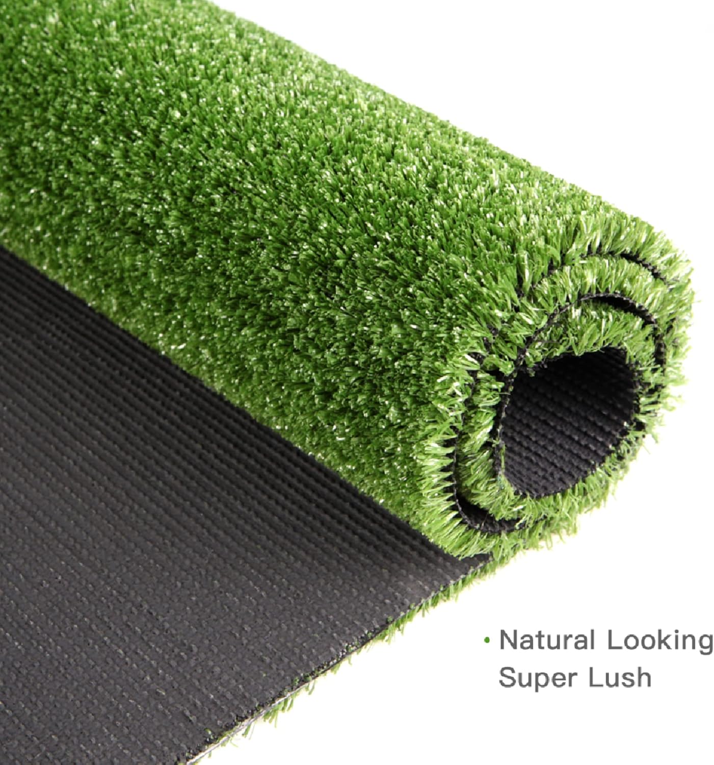 Artificial Grass Turf  10ft x 10ft 0.4 Pile Height  Indoor Outdoor Fake Astroturf Rug Carpet Mat for Balcony Decor Backyard Patio Backdrop Fence Wall Decorations Dogs