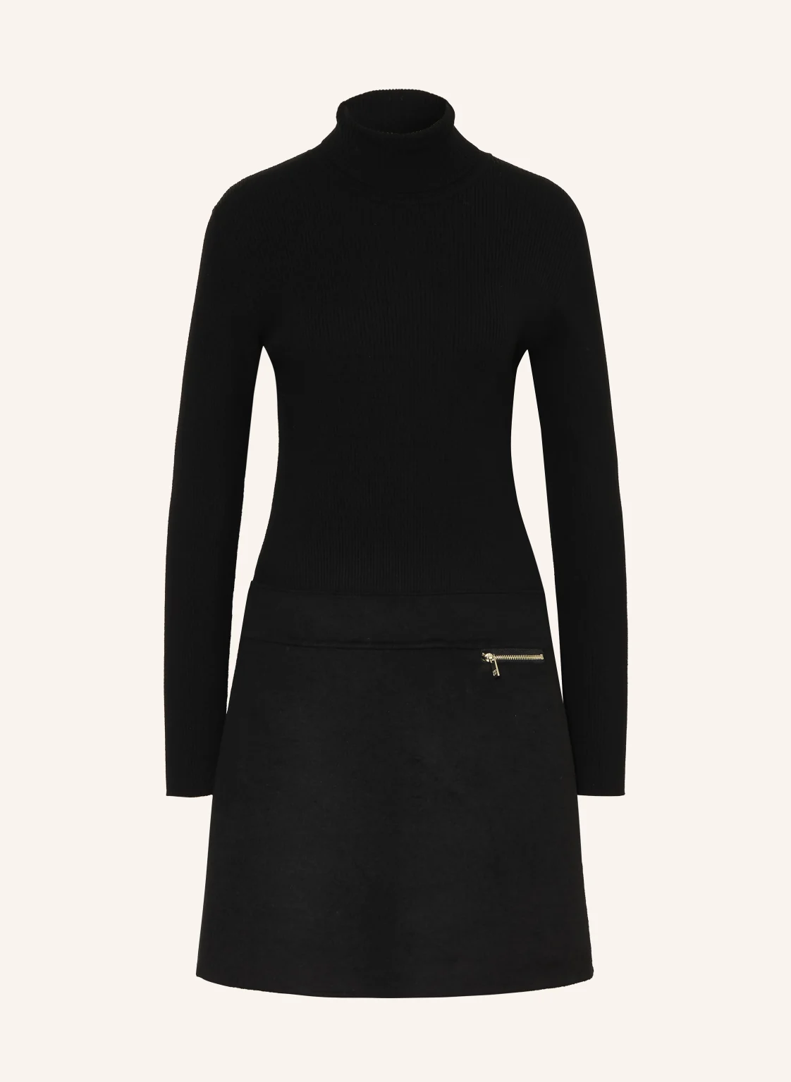 RIANI Kleid im Materialmix