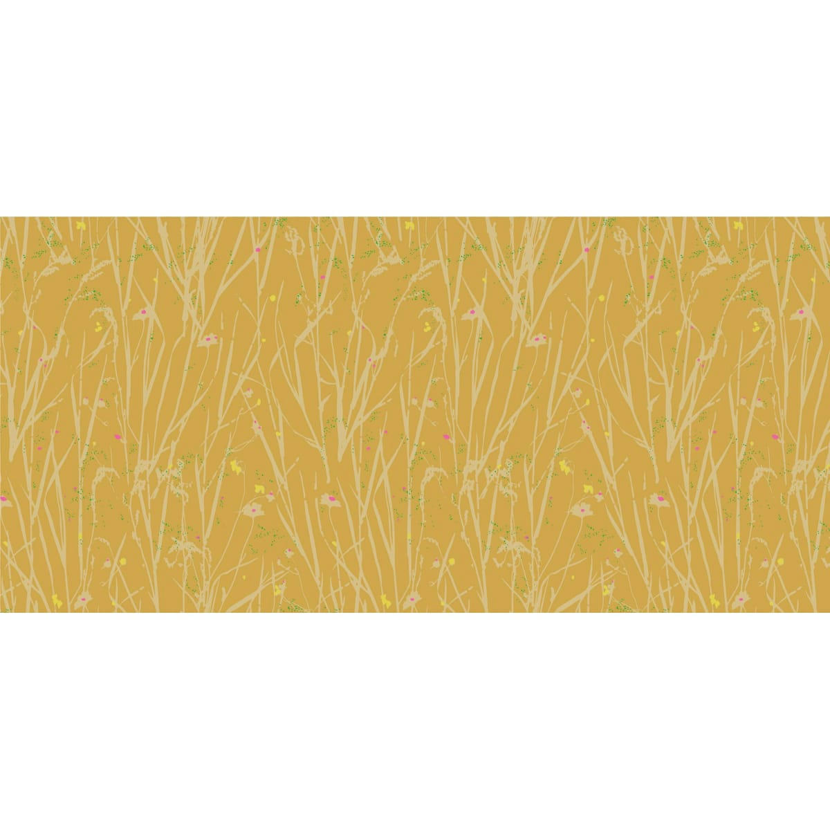 - Papier peint panoramique herbes folles 150 x 250 cm