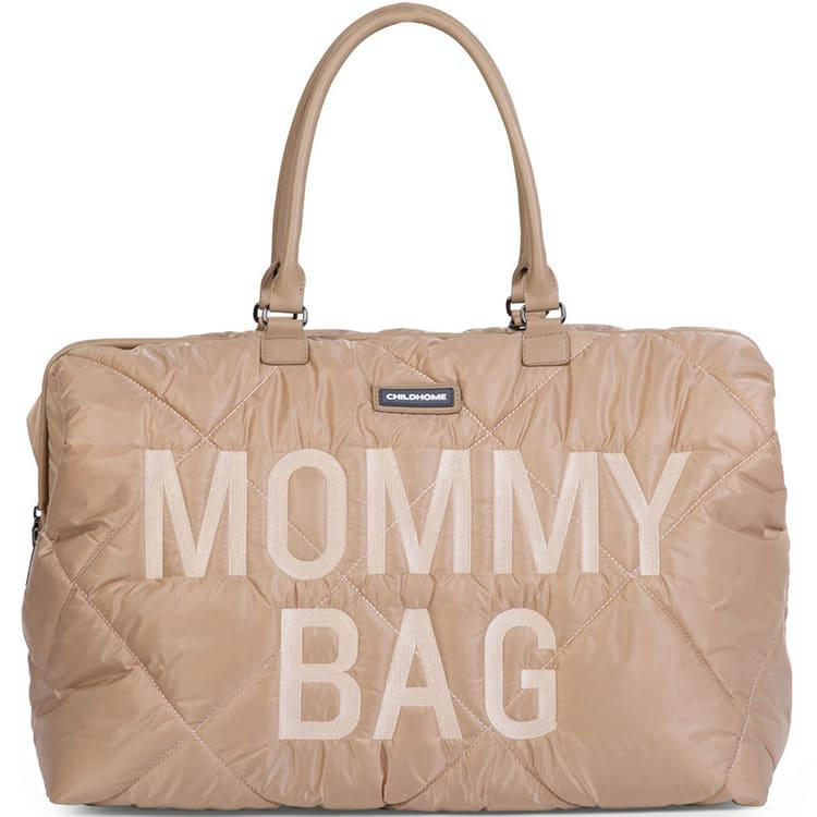 MOMMY BAG - Sac à langer à anses Mommy bag matelassé beige