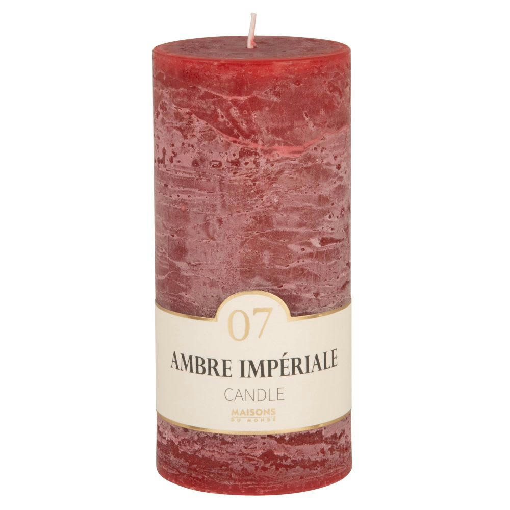 COLORAMA - Bougie parfumée rouge H15 490 g