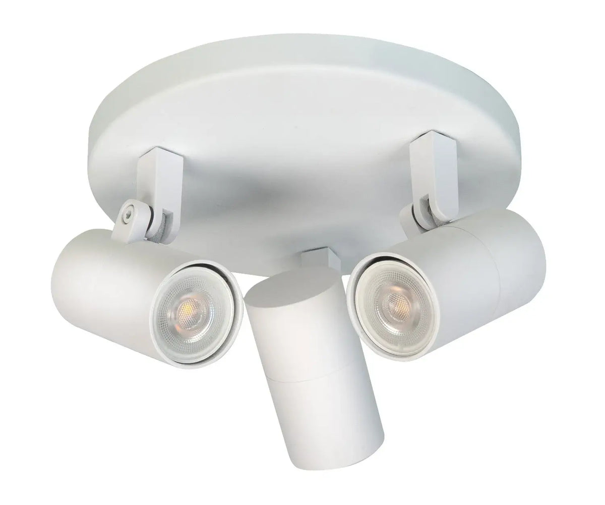 Highlight spot Picollo - 3 lichts - 17 x 11  cm - wit