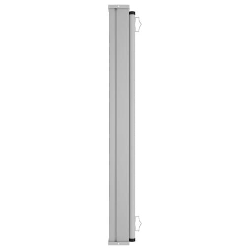 NNEVL Patio Retractable Side Awning 140x600 cm Black