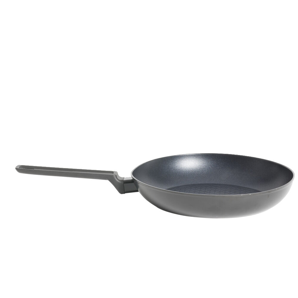 Poêle tous feux dont induction aluminium noir Ø28cm
