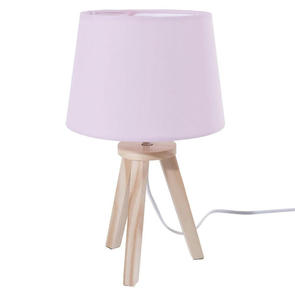 - Lampe bois Rose