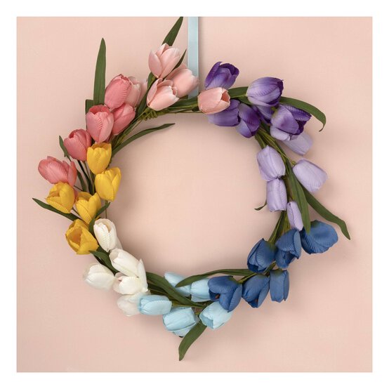 Tulip Wreath 50cm
