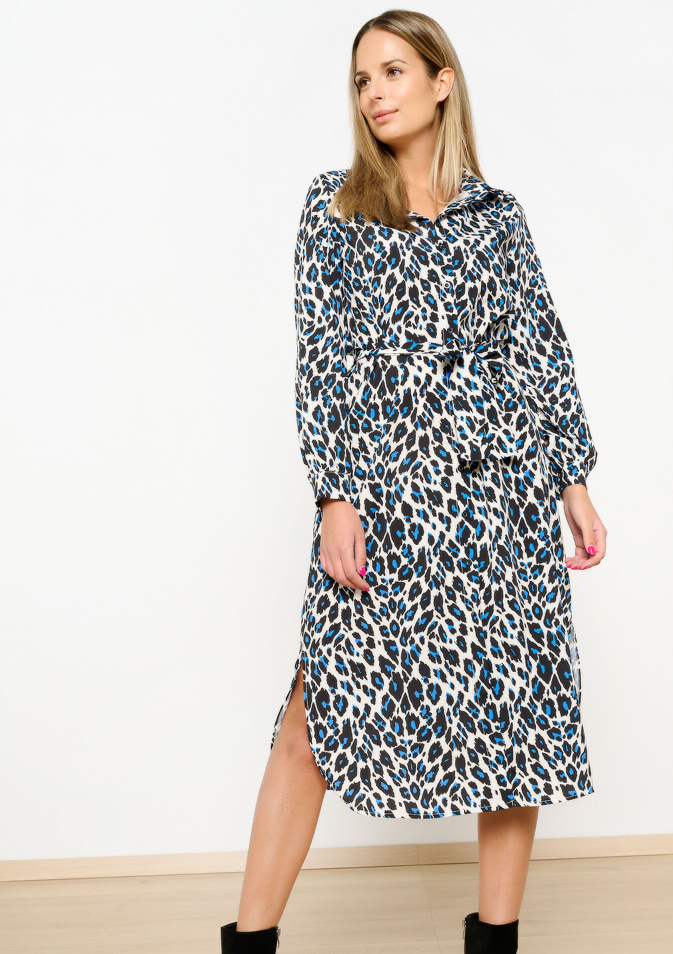 Hemdjurk met luipaardprint