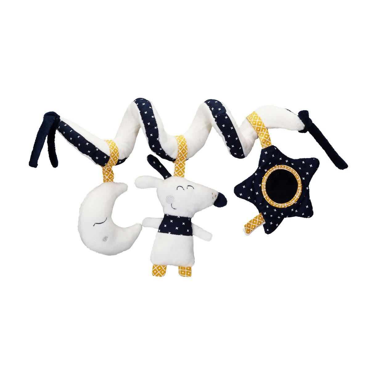 HELLO - Spirale D'Activites en velours blanc