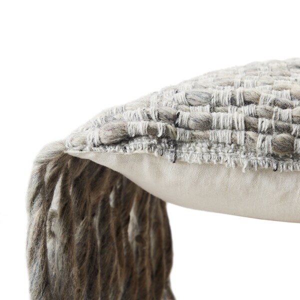 Cress Textured Lumbar Pillow