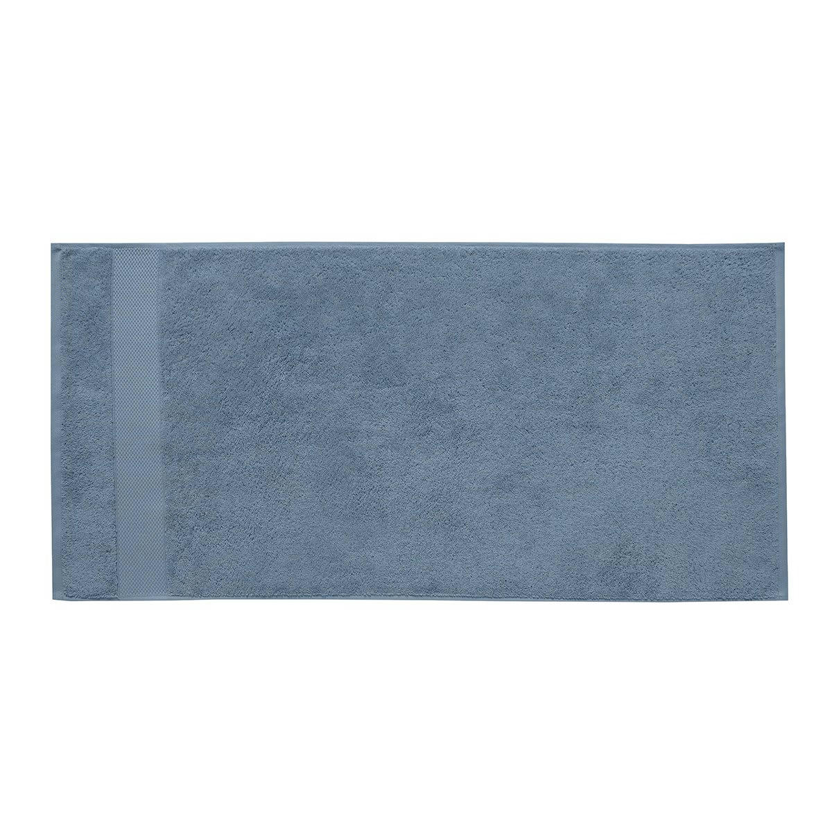 PÉTALE - Serviette coton gentiane 50x100 cm