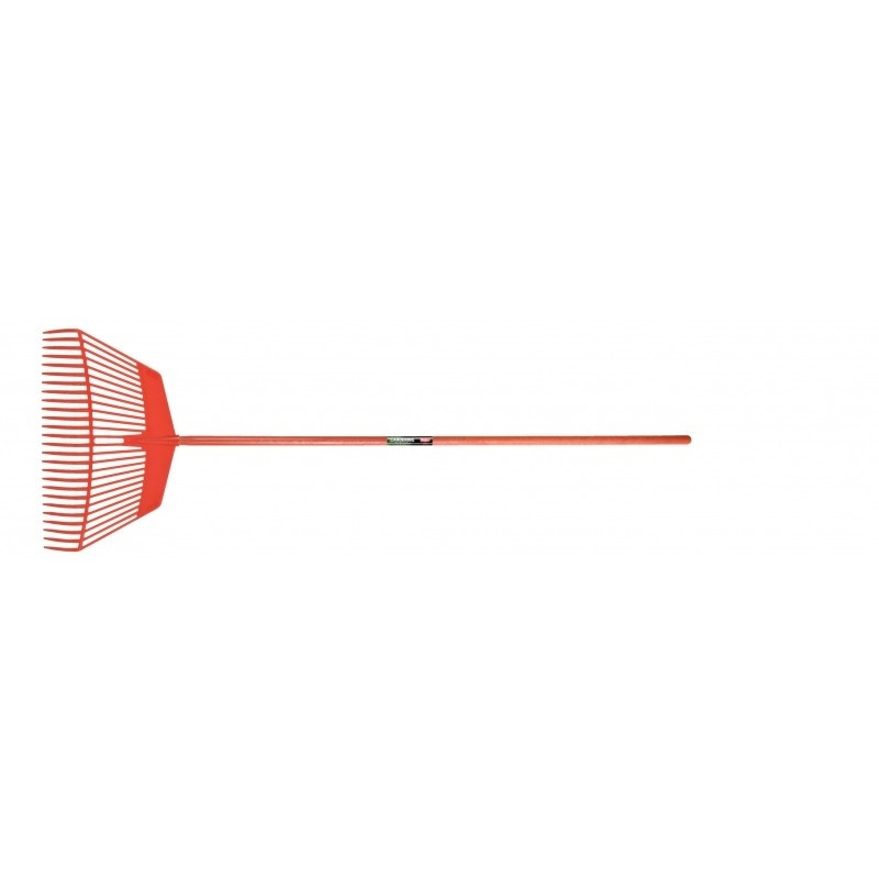 Balai à gazon avec manche en fibre POLET