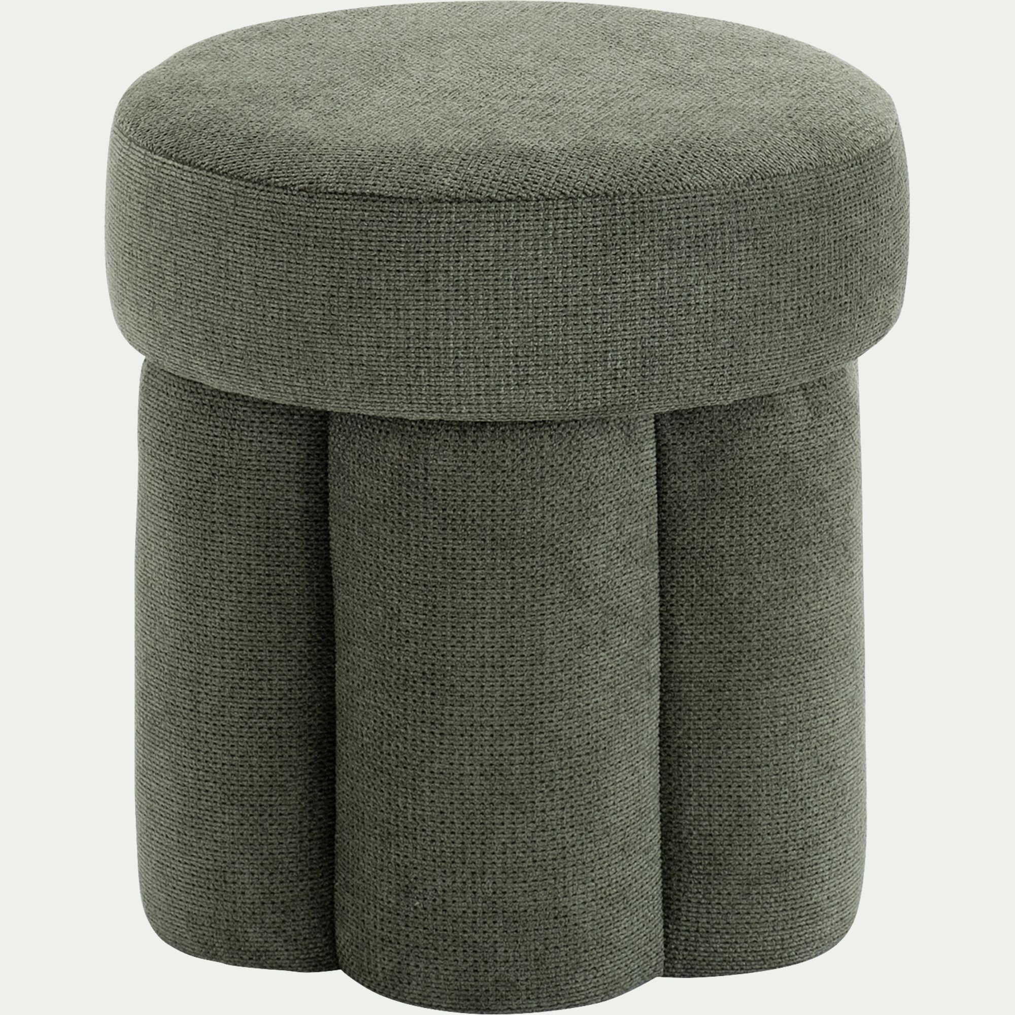 SHAN - Pouf en tissu D38cm - vert